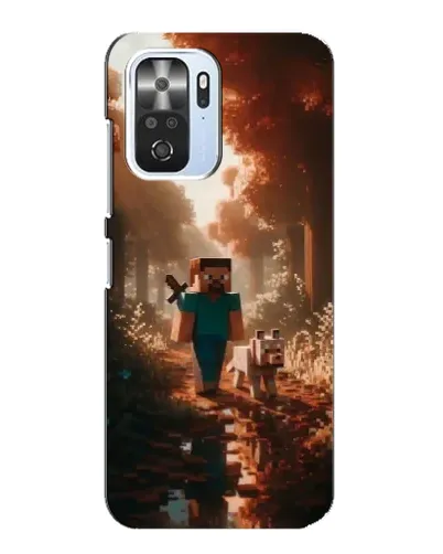 Чохол для Xiaomi POCO F3 з картинкою «Стів у лісі» Чохол для Xiaomi POCO F3 з картинкою «Стів у лісі»