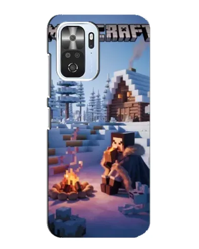 Чохол для Xiaomi POCO F3 з картинкою «Зимовий Minecraft» Чохол для Xiaomi POCO F3 з картинкою «Зимовий Minecraft»