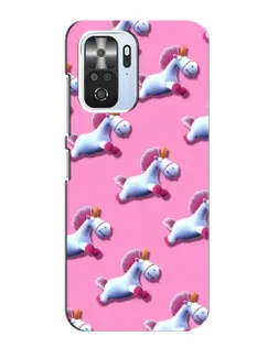 Чехол для Xiaomi POCO F3 с картинкой «Единороги на розовом» Чехол для Xiaomi POCO F3 с картинкой «Единороги на розовом»