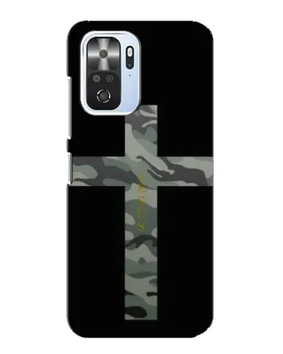 Чехол для Xiaomi POCO F3 с картинкой «Милитари Крест»