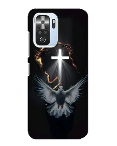 Чехол для Xiaomi POCO F3 с картинкой «Голубь и Свет»