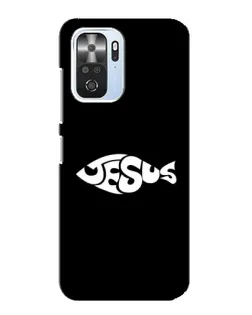 Чехол для Xiaomi POCO F3 с картинкой «Рыба Jesus» Чехол для Xiaomi POCO F3 с картинкой «Рыба Jesus»