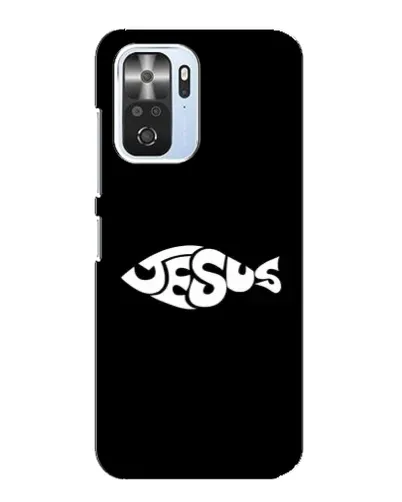 Чехол для Xiaomi POCO F3 с картинкой «Рыба Jesus» Чехол для Xiaomi POCO F3 с картинкой «Рыба Jesus»