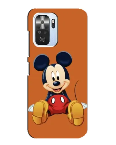 Чехол для Xiaomi POCO F3 с картинкой «Микки отдыхает»