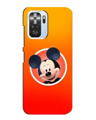 Чехол для Xiaomi POCO F3 с картинкой «Mickey в круге»