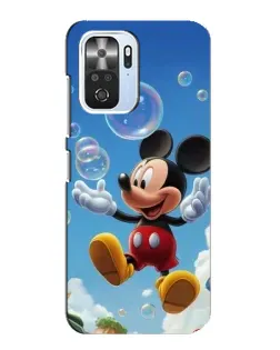 Чехол для Xiaomi POCO F3 с картинкой «Mickey и мыльные пузыри» Чехол для Xiaomi POCO F3 с картинкой «Mickey и мыльные пузыри»