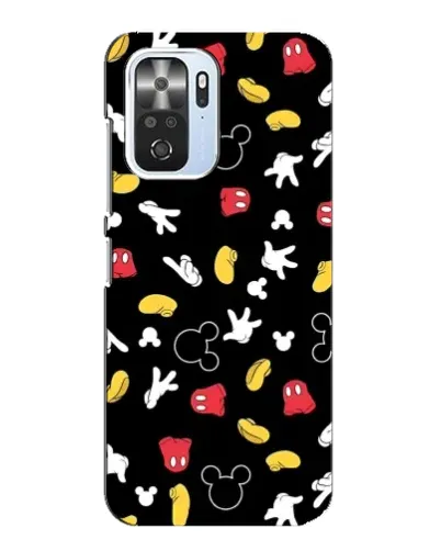 Чехол для Xiaomi POCO F3 с картинкой «Графический принт лапок»