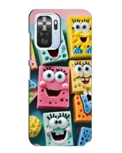 Чехол для Xiaomi POCO F3 с картинкой «Цветные губки» Чехол для Xiaomi POCO F3 с картинкой «Цветные губки»