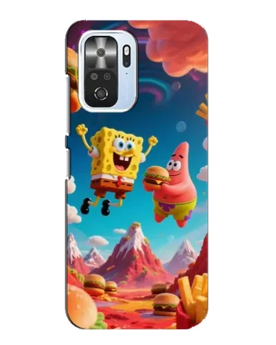 Чехол для Xiaomi POCO F3 с картинкой «Космический фастфуд»