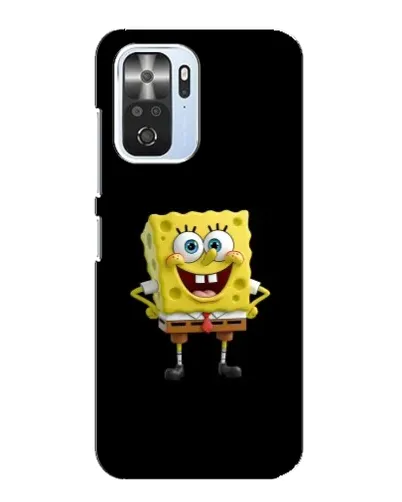 Чехол для Xiaomi POCO F3 с картинкой «Классический Губка Боб»