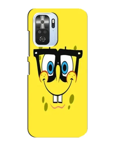 Чехол для Xiaomi POCO F3 с картинкой «Минималистичный Спанч Боб» Чехол для Xiaomi POCO F3 с картинкой «Минималистичный Спанч Боб»