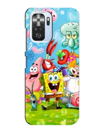 Чехол для Xiaomi POCO F3 с картинкой «Губка Боб и друзья» Чехол для Xiaomi POCO F3 с картинкой «Губка Боб и друзья»