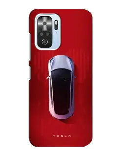 Чохол для Xiaomi POCO F3 з картинкою «Tesla Top View» Чохол для Xiaomi POCO F3 з картинкою «Tesla Top View»