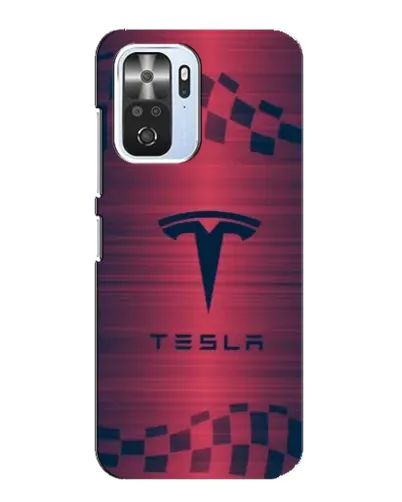 Чохол для Xiaomi POCO F3 з картинкою «Тесла червоний карбон» Чохол для Xiaomi POCO F3 з картинкою «Тесла червоний карбон»