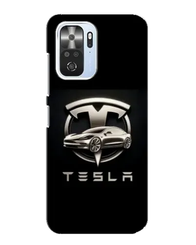 Чохол для Xiaomi POCO F3 з картинкою «Tesla — срібне авто» Чохол для Xiaomi POCO F3 з картинкою «Tesla — срібне авто»