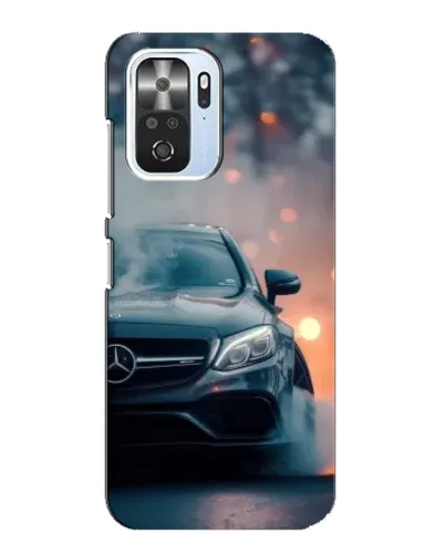 Чехол для Xiaomi POCO F3 с картинкой «Mercedes — ночной город» Чехол для Xiaomi POCO F3 с картинкой «Mercedes — ночной город»