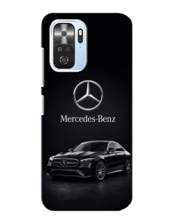 Чехол для Xiaomi POCO F3 с картинкой «Mercedes — решетка радиатора»