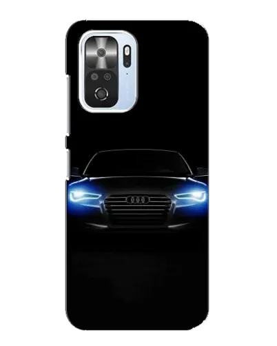 Чехол для Xiaomi POCO F3 с картинкой «Audi в неоне» Чехол для Xiaomi POCO F3 с картинкой «Audi в неоне»