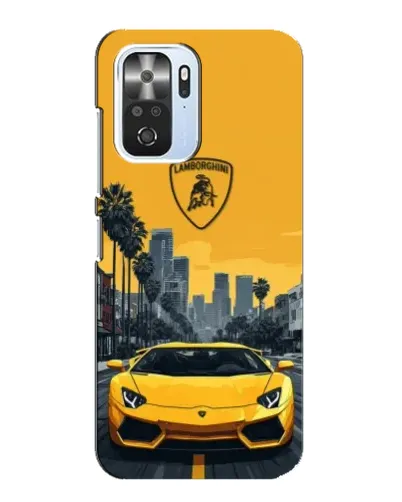 Чохол для Xiaomi POCO F3 з картинкою «Жовтий Lamborghini місто» Чохол для Xiaomi POCO F3 з картинкою «Жовтий Lamborghini місто»