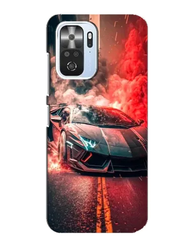 Чохол для Xiaomi POCO F3 з картинкою «Lamborghini червоний дим» Чохол для Xiaomi POCO F3 з картинкою «Lamborghini червоний дим»
