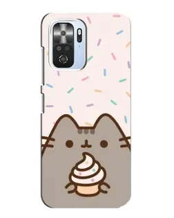 Чохол для Xiaomi POCO F3 з картинкою «Пушин з кексом» Чохол для Xiaomi POCO F3 з картинкою «Пушин з кексом»