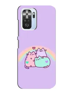 Чохол для Xiaomi POCO F3 з картинкою «Веселкові Пушини» Чохол для Xiaomi POCO F3 з картинкою «Веселкові Пушини»