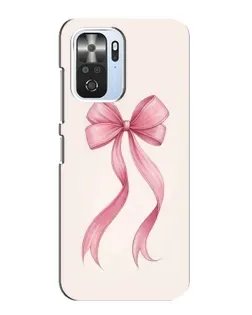 Чехол для Xiaomi POCO F3 с картинкой «Розовый бант»
