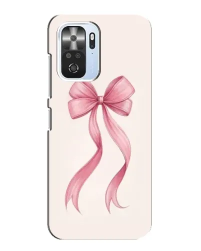 Чехол для Xiaomi POCO F3 с картинкой «Розовый бант»