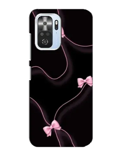 Чехол для Xiaomi POCO F3 с картинкой «Розовые ленты»