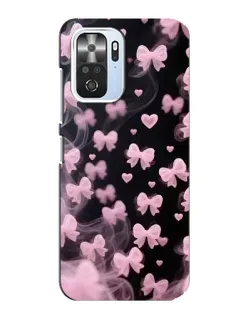 Чехол для Xiaomi POCO F3 с картинкой «Неоновое кружево»
