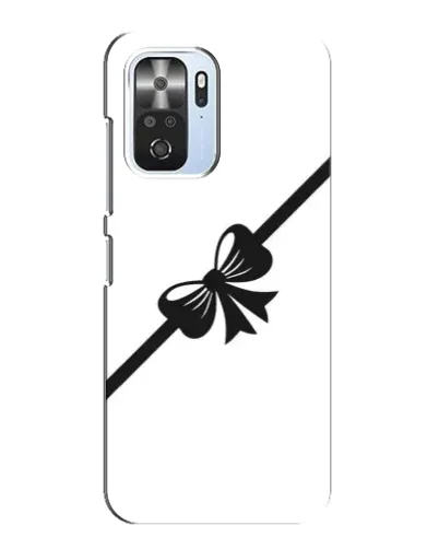 Чехол для Xiaomi POCO F3 с картинкой «Диагональный бант»