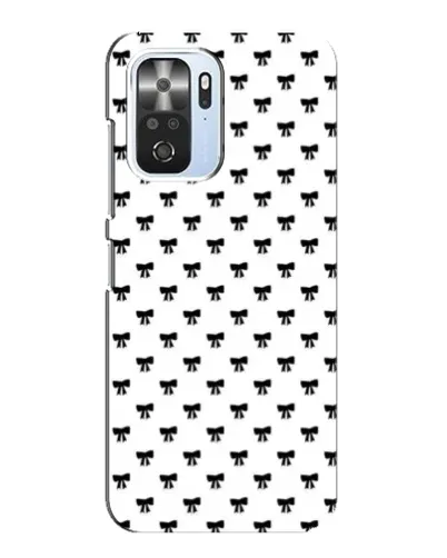 Чехол для Xiaomi POCO F3 с картинкой «Мини-бантики»