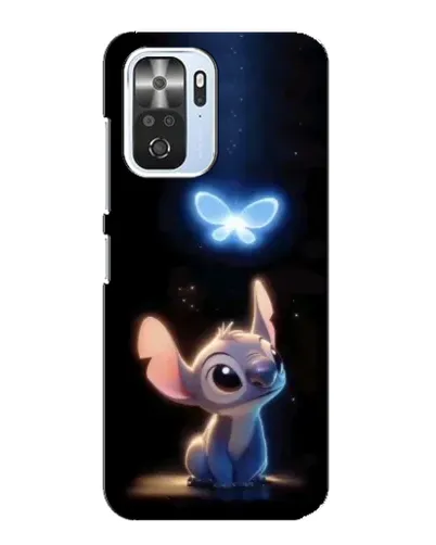 Чехол для Xiaomi POCO F3 с картинкой «Сияющий Стич»