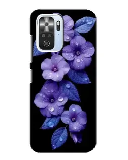 Чехол для Xiaomi POCO F3 с картинкой «Фиолетовые цветы с росою» Чехол для Xiaomi POCO F3 с картинкой «Фиолетовые цветы с росою»