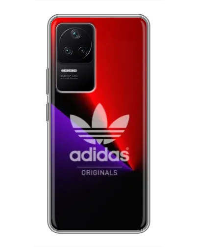 Чехол для Xiaomi POCO F4 (5G) с картинкой «Adidas Red Neon» Чехол для Xiaomi POCO F4 (5G) с картинкой «Adidas Red Neon»