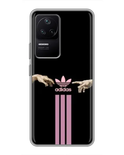 Чехол для Xiaomi POCO F4 (5G) с картинкой «Adidas Hands» Чехол для Xiaomi POCO F4 (5G) с картинкой «Adidas Hands»