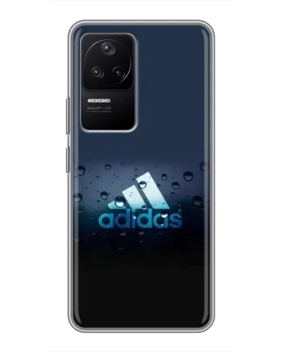 Чехол для Xiaomi POCO F4 (5G) с картинкой «Adidas Water Drops» Чехол для Xiaomi POCO F4 (5G) с картинкой «Adidas Water Drops»