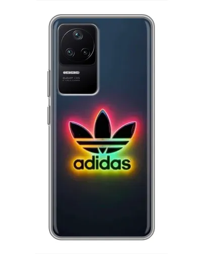 Чехол для Xiaomi POCO F4 (5G) с картинкой «Неоновый Adidas» Чехол для Xiaomi POCO F4 (5G) с картинкой «Неоновый Adidas»
