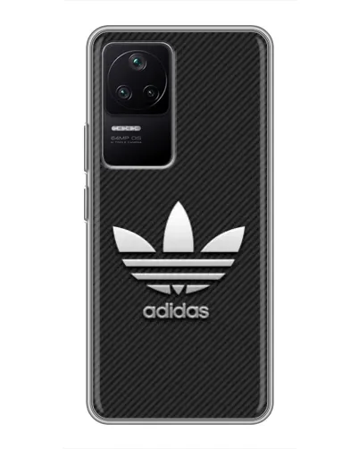 Чехол для Xiaomi POCO F4 (5G) с картинкой «Adidas Карбоновая текстура» Чехол для Xiaomi POCO F4 (5G) с картинкой «Adidas Карбоновая текстура»