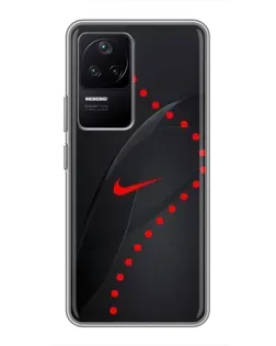 Чехол для Xiaomi POCO F4 (5G) с картинкой «Абстрактный дизайн Nike» Чехол для Xiaomi POCO F4 (5G) с картинкой «Абстрактный дизайн Nike»