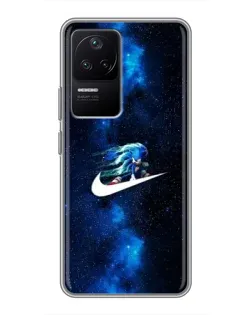 Чехол для Xiaomi POCO F4 (5G) с картинкой «Звездный путь Nike» Чехол для Xiaomi POCO F4 (5G) с картинкой «Звездный путь Nike»