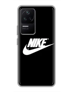 Чехол для Xiaomi POCO F4 (5G) с картинкой «Мазки краски Nike» Чехол для Xiaomi POCO F4 (5G) с картинкой «Мазки краски Nike»