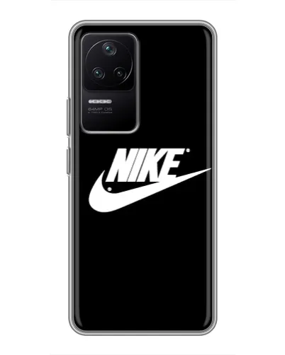 Чехол для Xiaomi POCO F4 (5G) с картинкой «Мазки краски Nike» Чехол для Xiaomi POCO F4 (5G) с картинкой «Мазки краски Nike»