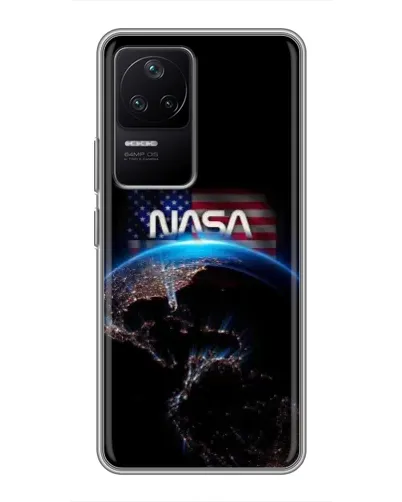 Чехол для Xiaomi POCO F4 (5G) с картинкой «Земля из космоса NASA» Чехол для Xiaomi POCO F4 (5G) с картинкой «Земля из космоса NASA»