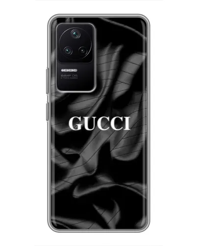 Чехол для Xiaomi POCO F4 (5G) с картинкой «Gucci — шелковые волны» Чехол для Xiaomi POCO F4 (5G) с картинкой «Gucci — шелковые волны»