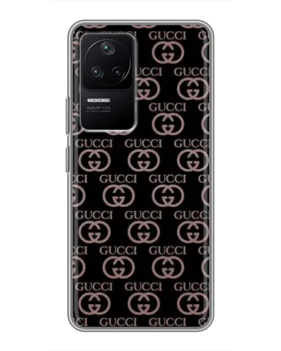 Чехол для Xiaomi POCO F4 (5G) с картинкой «Классическая монограмма Gucci» Чехол для Xiaomi POCO F4 (5G) с картинкой «Классическая монограмма Gucci»
