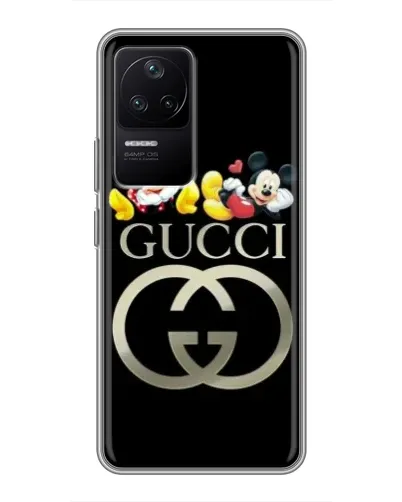 Чехол для Xiaomi POCO F4 (5G) с картинкой «Gucci — герои Disney» Чехол для Xiaomi POCO F4 (5G) с картинкой «Gucci — герои Disney»