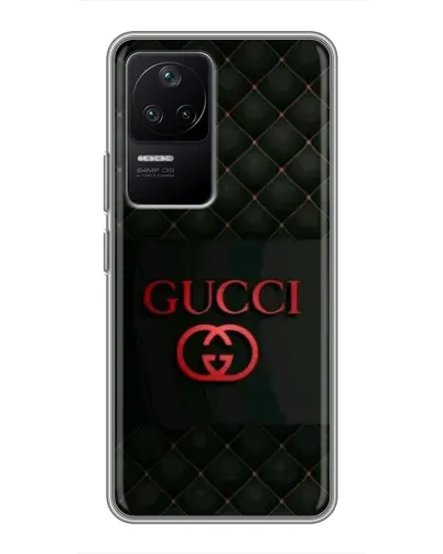 Чехол для Xiaomi POCO F4 (5G) с картинкой «Gucci — стеганый черный» Чехол для Xiaomi POCO F4 (5G) с картинкой «Gucci — стеганый черный»
