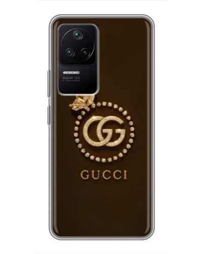 Чехол для Xiaomi POCO F4 (5G) с картинкой «Gucci — золотая бабочка» Чехол для Xiaomi POCO F4 (5G) с картинкой «Gucci — золотая бабочка»