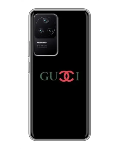 Чехол для Xiaomi POCO F4 (5G) с картинкой «Gucci — красный градиент» Чехол для Xiaomi POCO F4 (5G) с картинкой «Gucci — красный градиент»